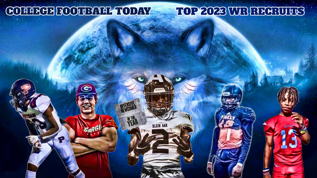 top wide receiver recruits, top 2023 wr recruits, top 2024 wr recruits, top 2025 wr recruits, top 2026 wr recruits, wr football offers