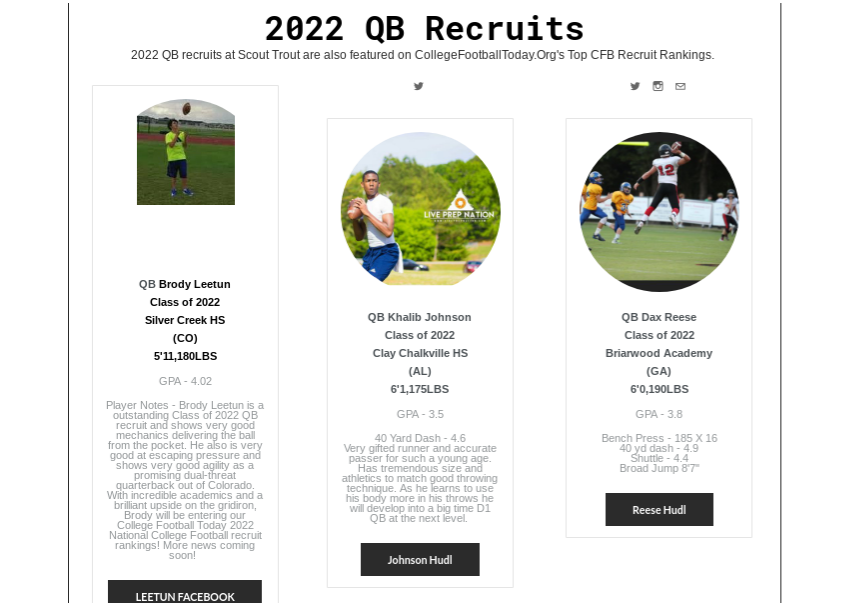 houston cougars football, college football recruiting, 2023 quarterback recruits, top 2022 qb recruits, houston football camp, ncaa football scouting profile, 